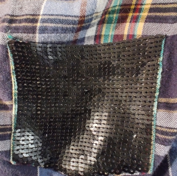 Torrid Pullover Button Down Emma Tunic Plaid Top 3X - Picture 11 of 12